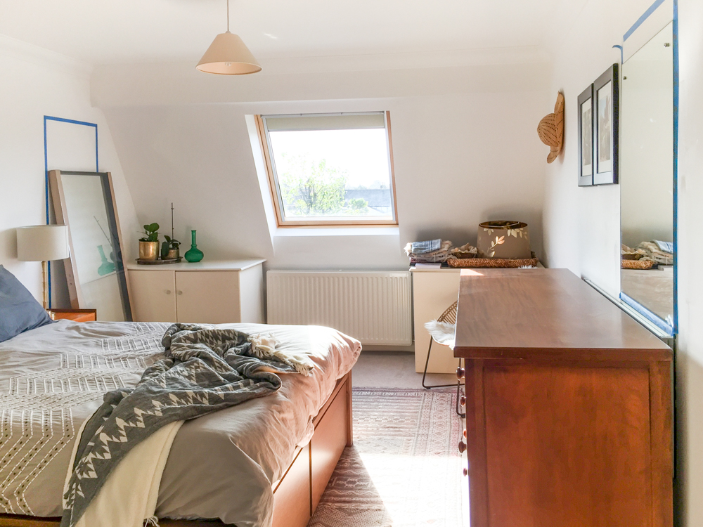 One Room Challenge Bedroom Progress -1