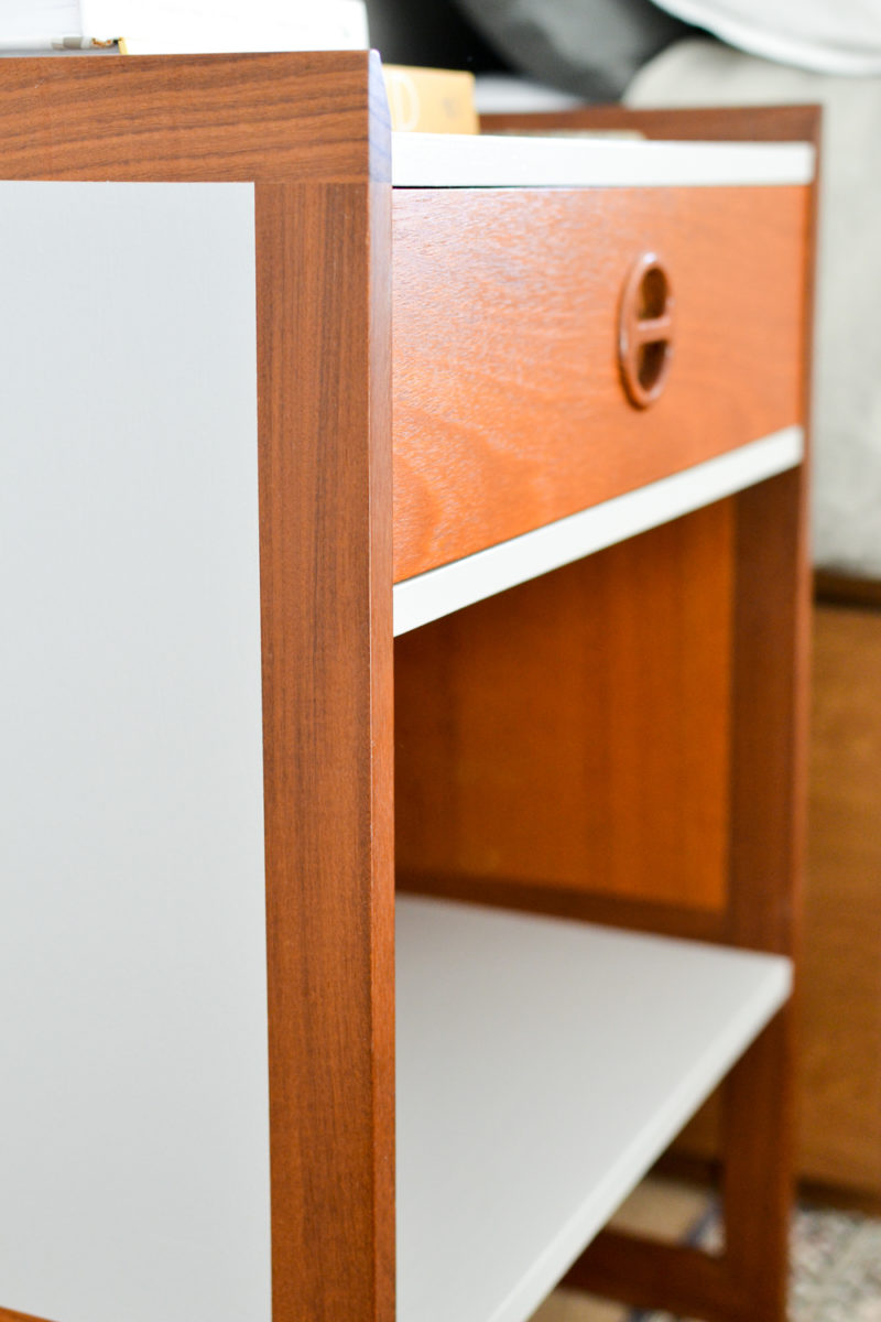 Refinished Mid-Century Night Stands After Detail-1