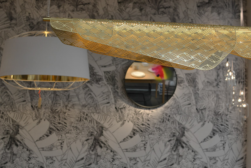 2016-2017 Interior Design Trends Home Decor Trend Report - Geometry & Brass via Petite Friture