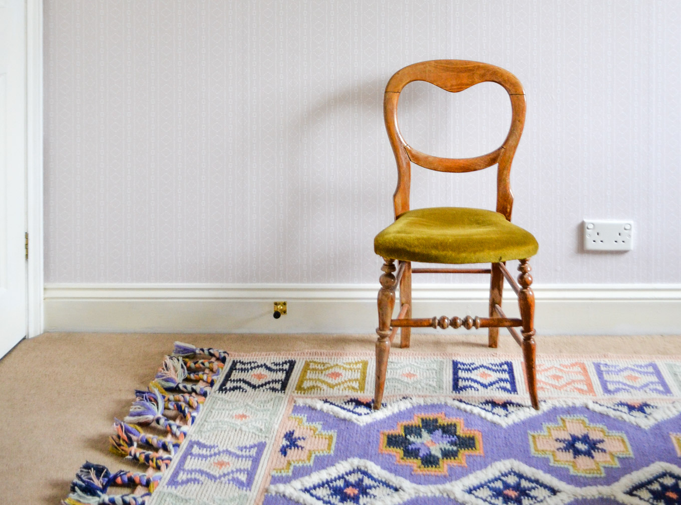 How to Hang Removable Wallpaper | One Room Challenge Week 5: Global